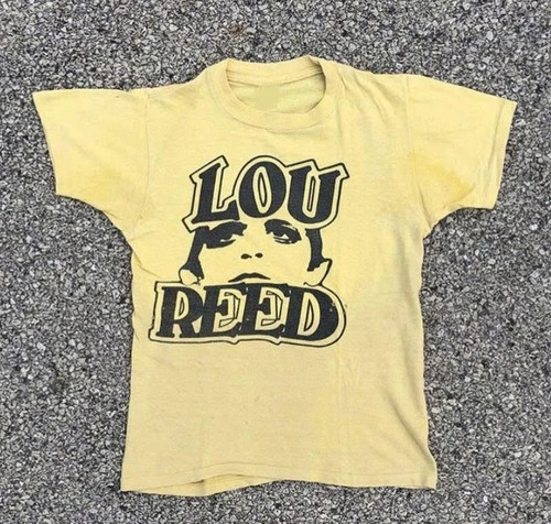 Yellow lou reed - lou, velvet