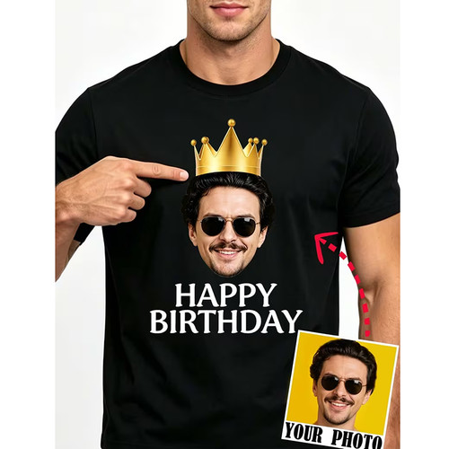 Men happy birthday - men's, printed