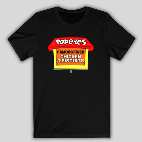 Popeyes fried chicken men - fried,