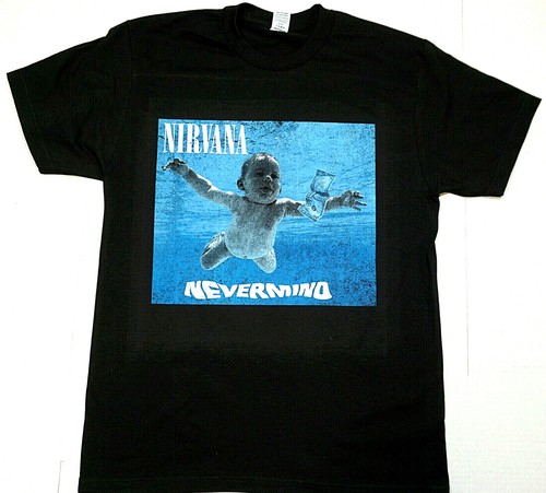 Nirvana shirt nevermind - t-shirt,