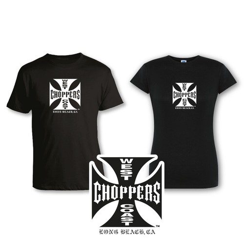 Shirt west coast chopper - t-shirt,