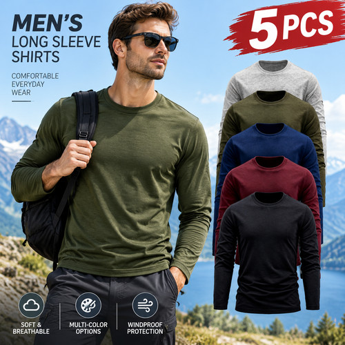 Men long sleeve shirt - men,