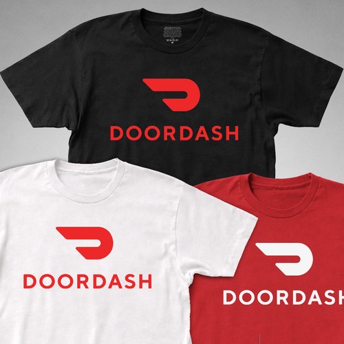 Doordash shirt tee - doordash, food