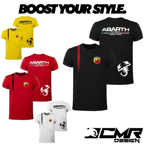 Shirt abarth maglietta logo - t-shirt,