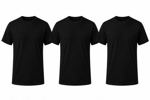 Men black shirts 3 pack - men's,