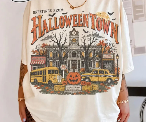 Greetings from halloweentown - from,